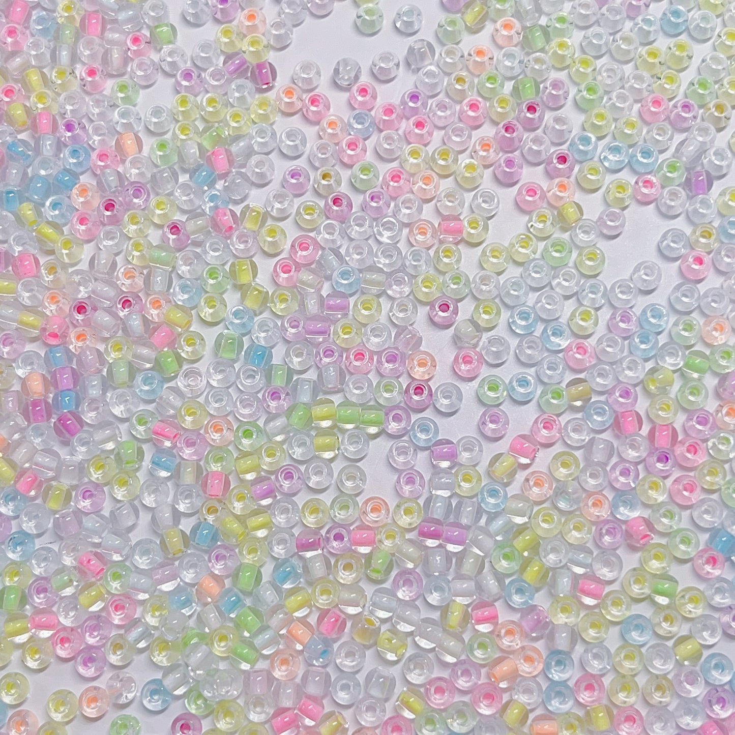 【BZ 209】魔法チェンジー高品質ガラス カラーチェンジビーズ(4mm)