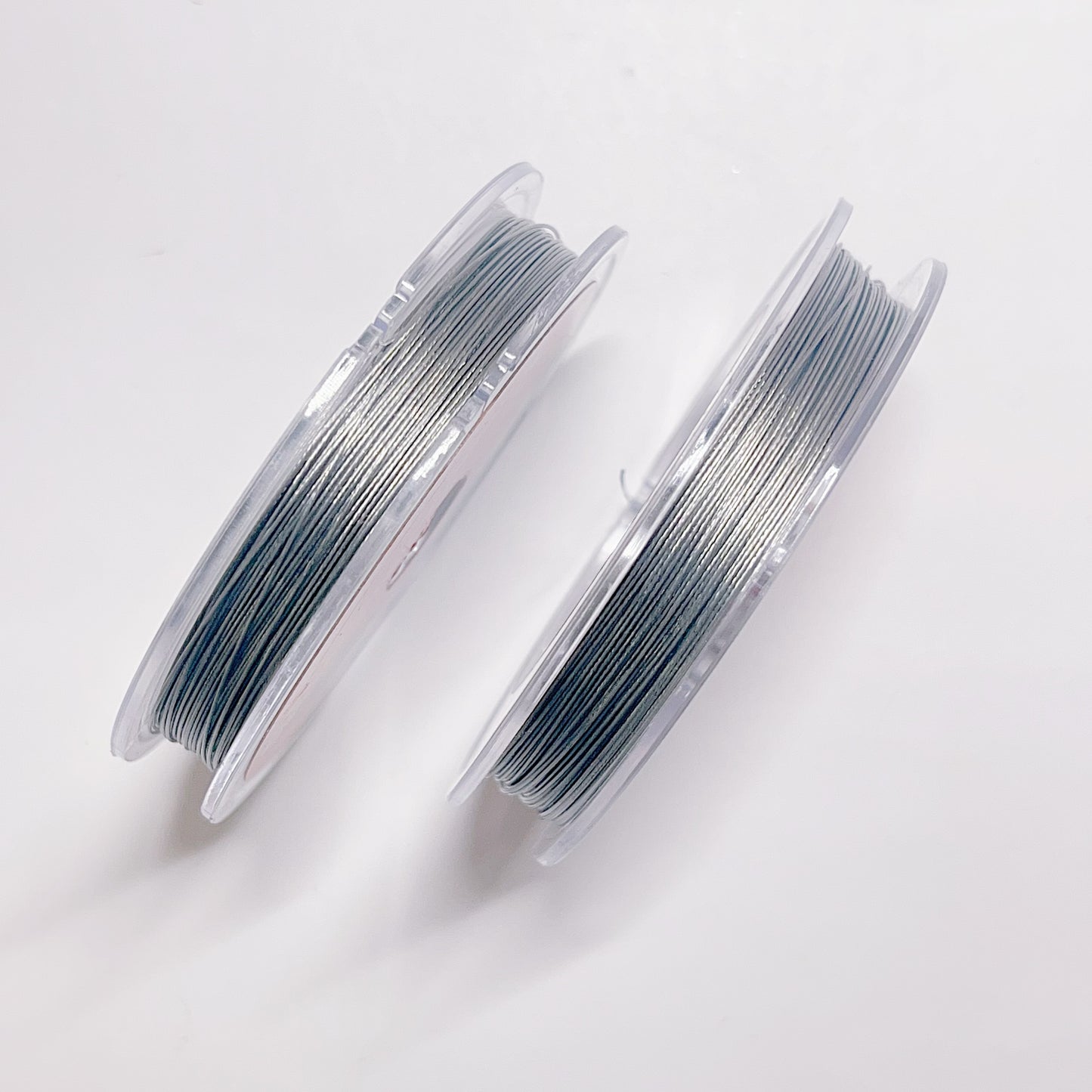 高品質韓国製シルバー&ゴールドワイヤー 色落ちにくい 0.38mm*50m