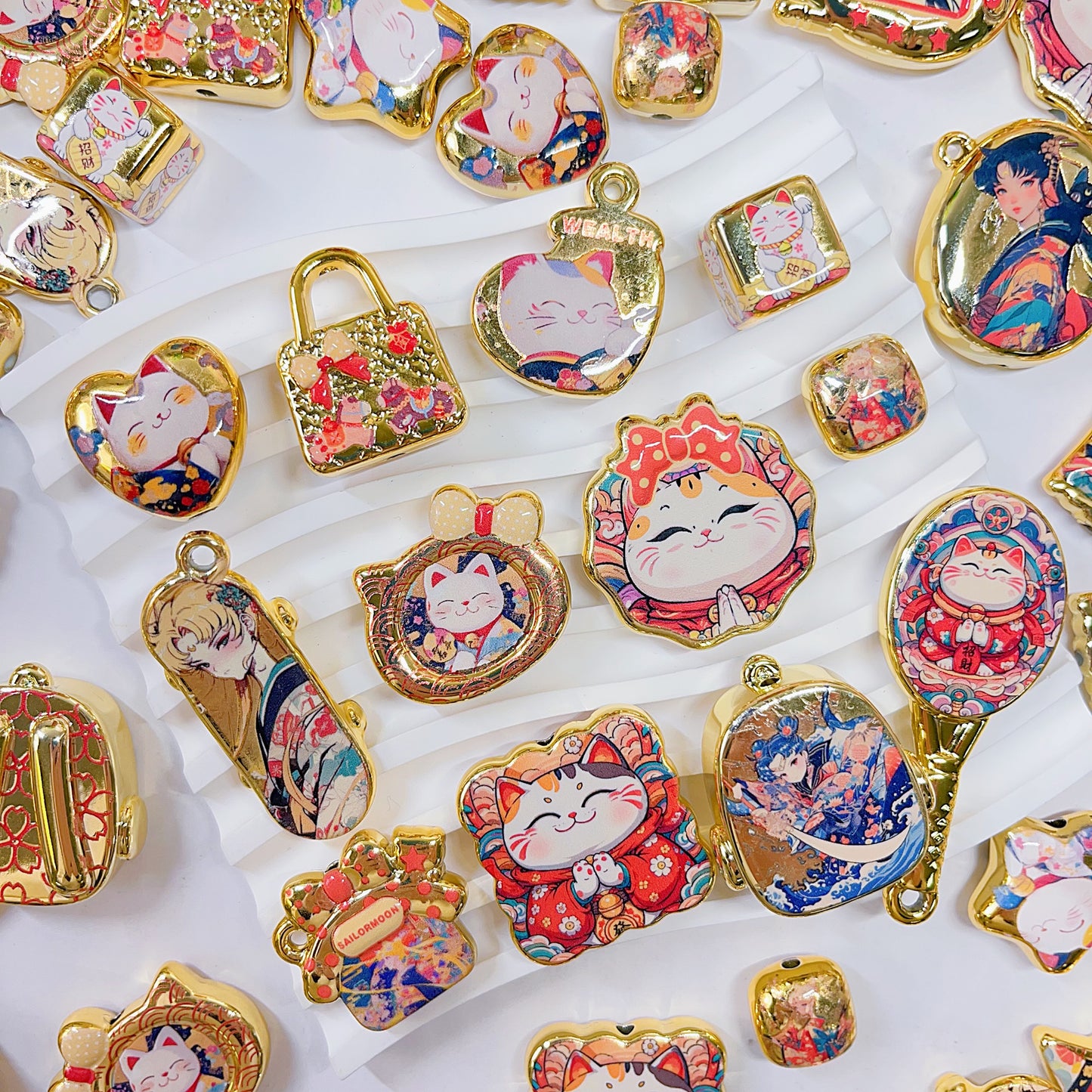 【特別奉仕品】たくさんの福を-ゴールドメッキ加工