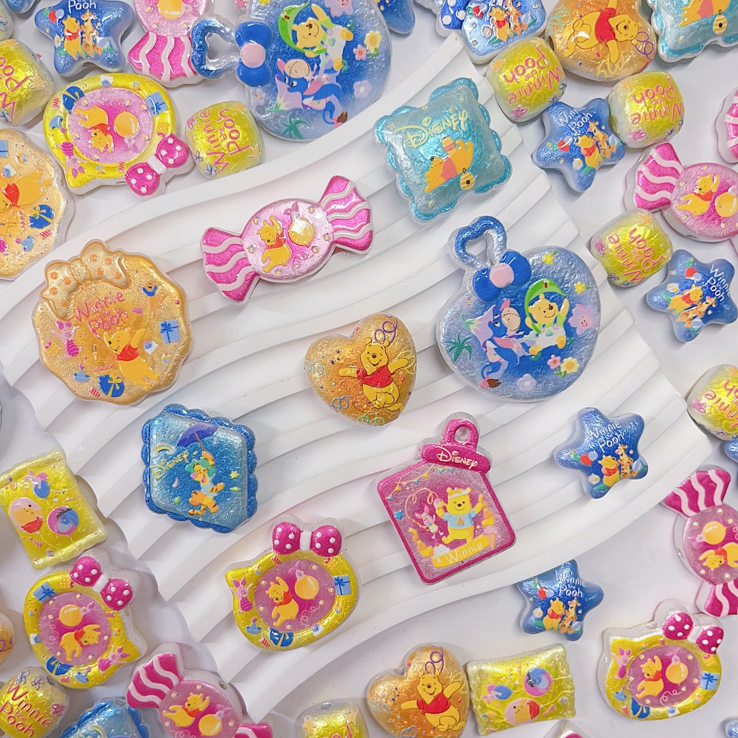 【特別奉仕品】キュートプー-しわしわ効果加工 レリーフ加工