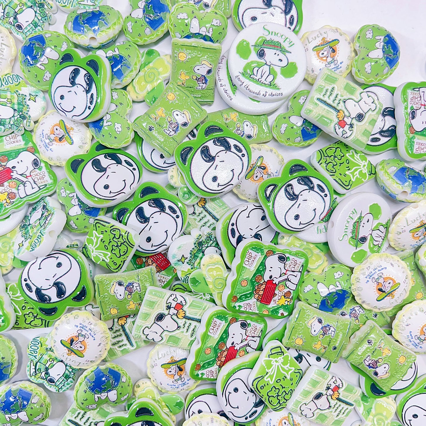 【特別奉仕品】みどりSNOOPYーレリーフ加工ーNEW