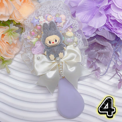 【Minao-Handmade】ホイップハンドメイドデコレーションくし&マスコット&リボン