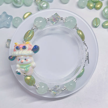 【BZ 471】青梅記憶ー高品質ガラスビーズ&アクリルビーズ&希土晶晶&イラストビーズ