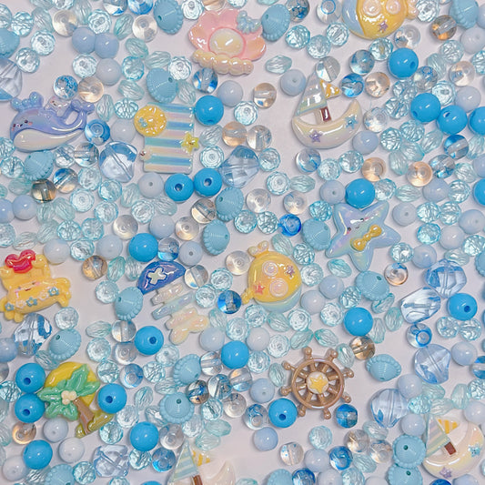 【BZ 510】航海日誌ー高品質ガラスビーズ&スターライトビーズ&アクリルビーズ
