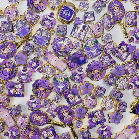 【特別奉仕品】ロマンチックラベンダー－ゴールドメッキ加工