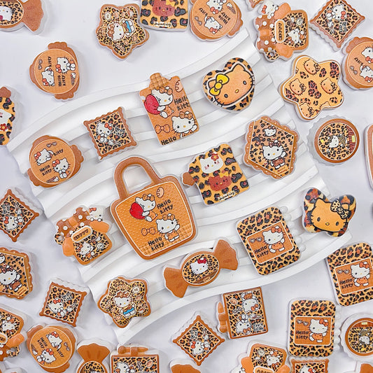 【特別奉仕品】豹柄KTーレリーフ加工