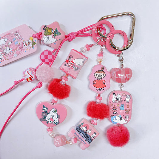 【特別奉仕品】ピンクムーミンーレリーフ加工