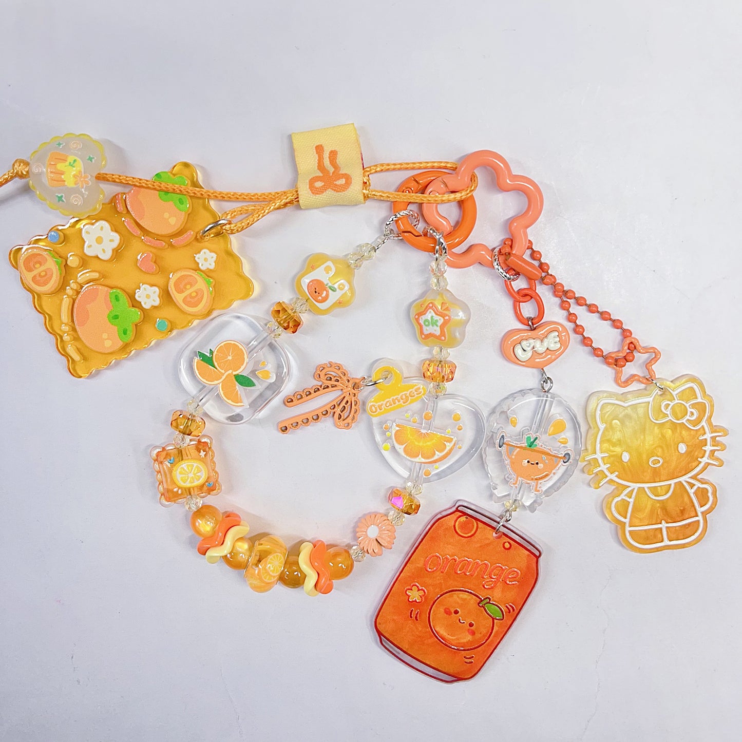 【特別奉仕品】うまうまオレンジー透明シリーズ 　レリーフ加工