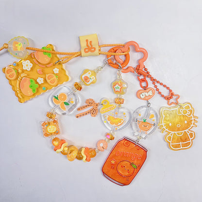 【特別奉仕品】うまうまオレンジー透明シリーズ 　レリーフ加工