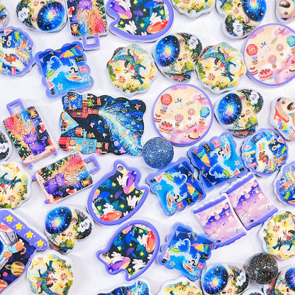 【特別奉仕品】童話世界－シルク手触り　マット感　滑らかな手触り　レリーフ加工