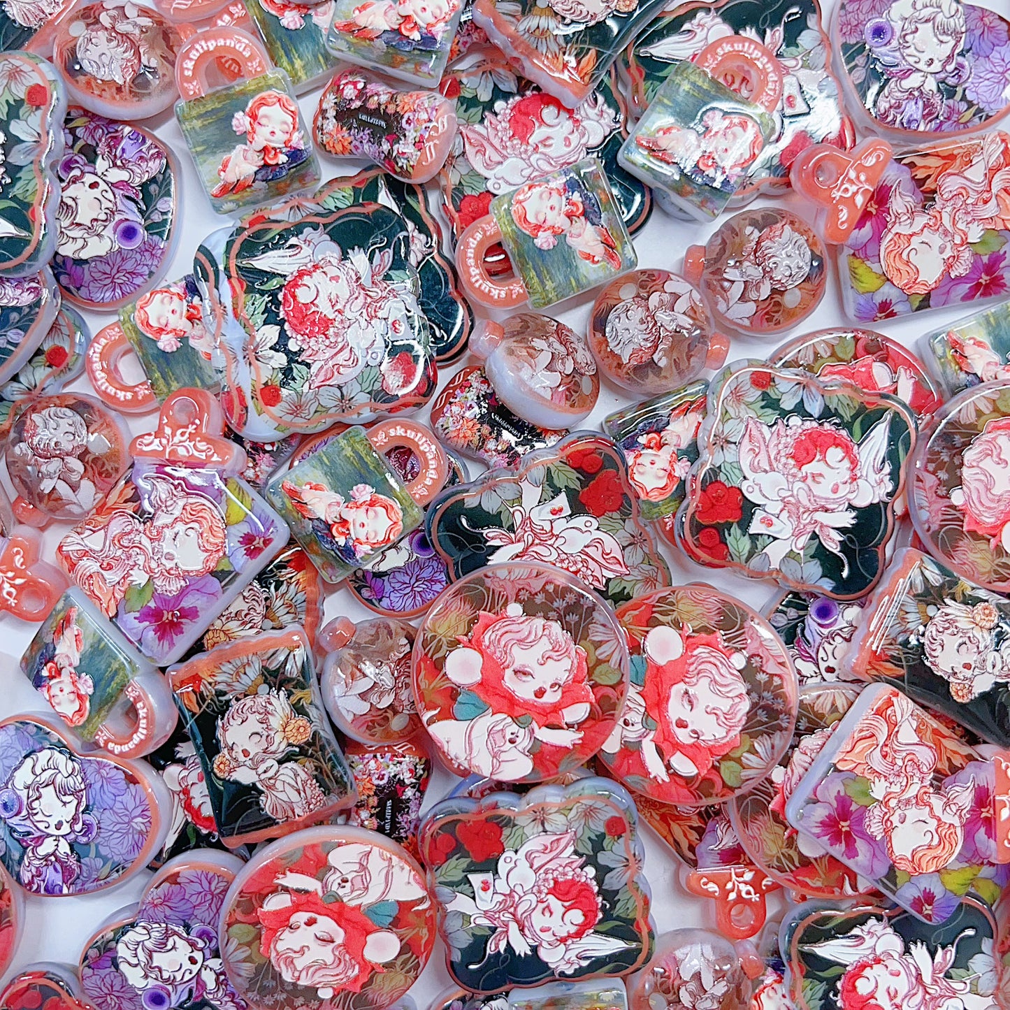 【特別奉仕品】フラワーSPーレリーフ加工　夜光