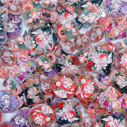 【特別奉仕品】フラワーSPーレリーフ加工　夜光