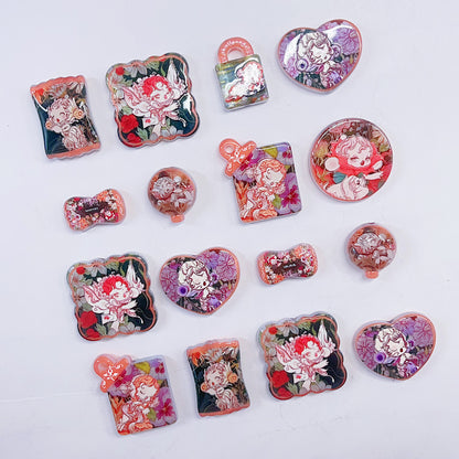 【特別奉仕品】フラワーSPーレリーフ加工　夜光