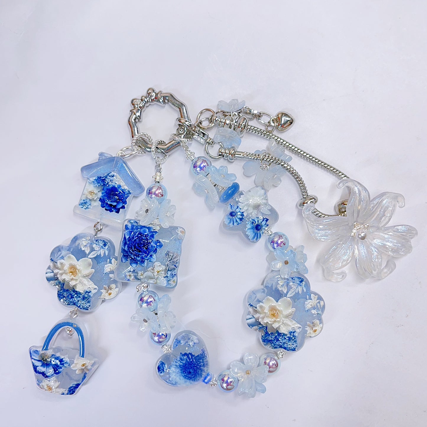 【特別奉仕品】優雅な花ーレリーフ加工　夜光ーNEW
