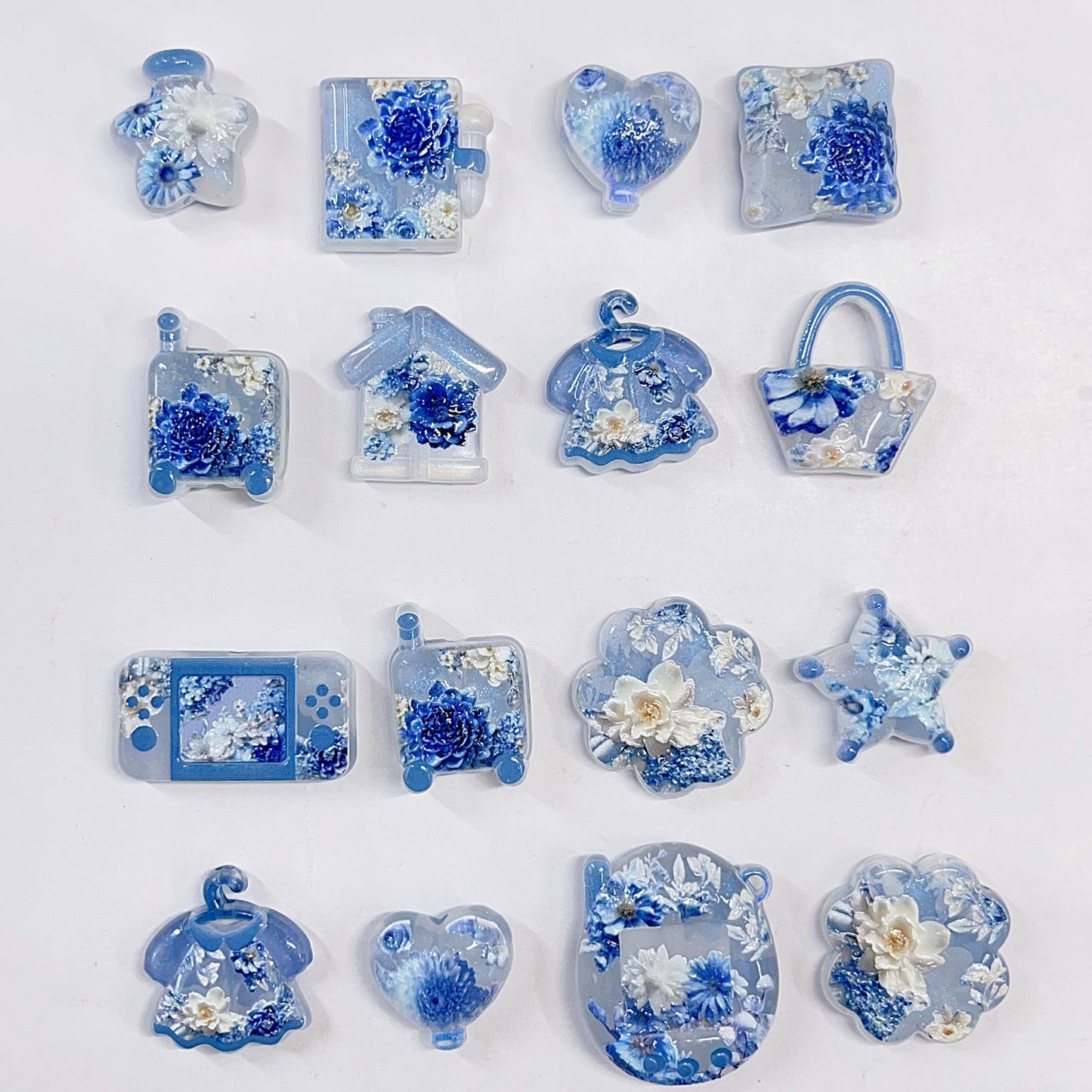 【特別奉仕品】優雅な花ーレリーフ加工　夜光ーNEW