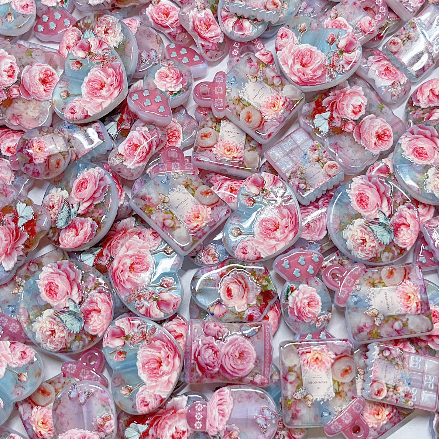 【特別奉仕品】薔薇風景ーレリーフ加工　夜光ーNEW