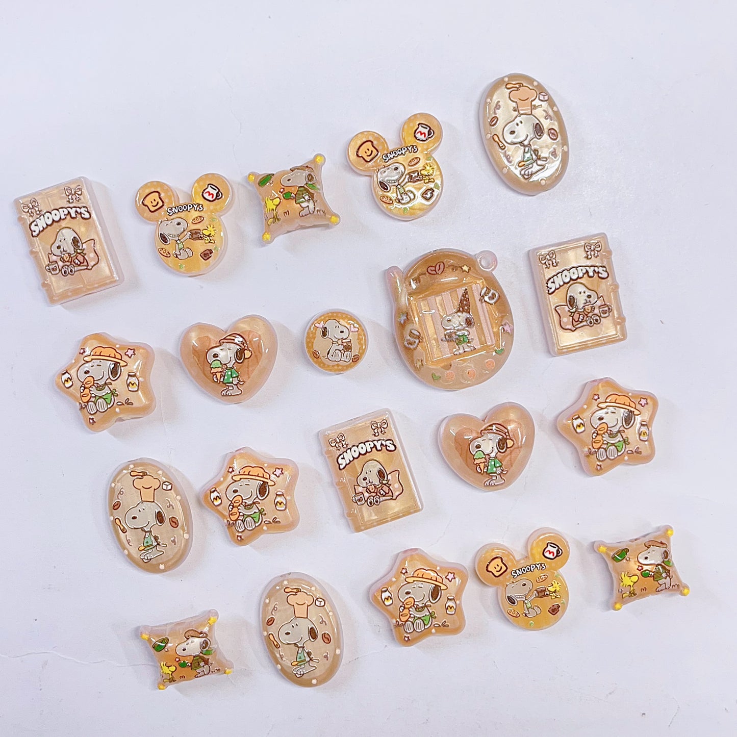 【特別奉仕品】SNOOPYの1日ーレリーフ加工　夜光ーNEW