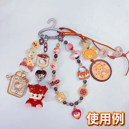 【BZ 993】月の光ー高品質アクリルビーズ（表面光学メッキ加工）　ちゅるんちゅるん　カラフル　万能ビーズ　6&8mmーNEW