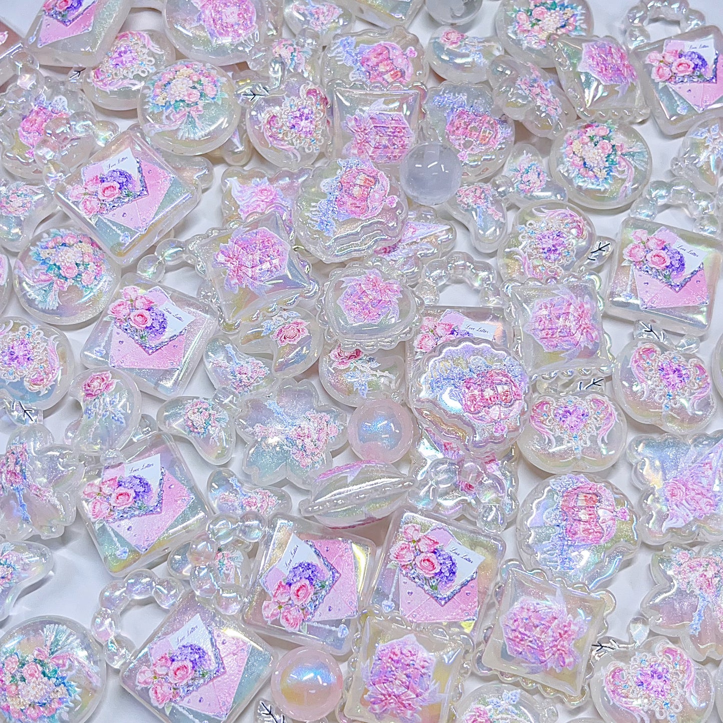 【特別奉仕品】プリンセスの花部屋ーレリーフ加工　オーロラ光沢ーNEW