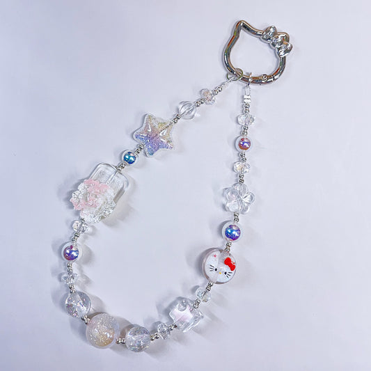 【BZ 1018】ふんわりピンクー高品質光学メッキ加工樹脂ビーズ&バロック風ガラスビーズ&パーツ入り樹脂ビーズ&AK天女パールビーズ&希土晶晶&夜光レジンフラワー　大人系 ーNEW