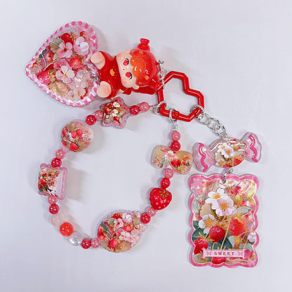 【特別奉仕品】赤イチゴーレリーフ加工　夜光ーNEW