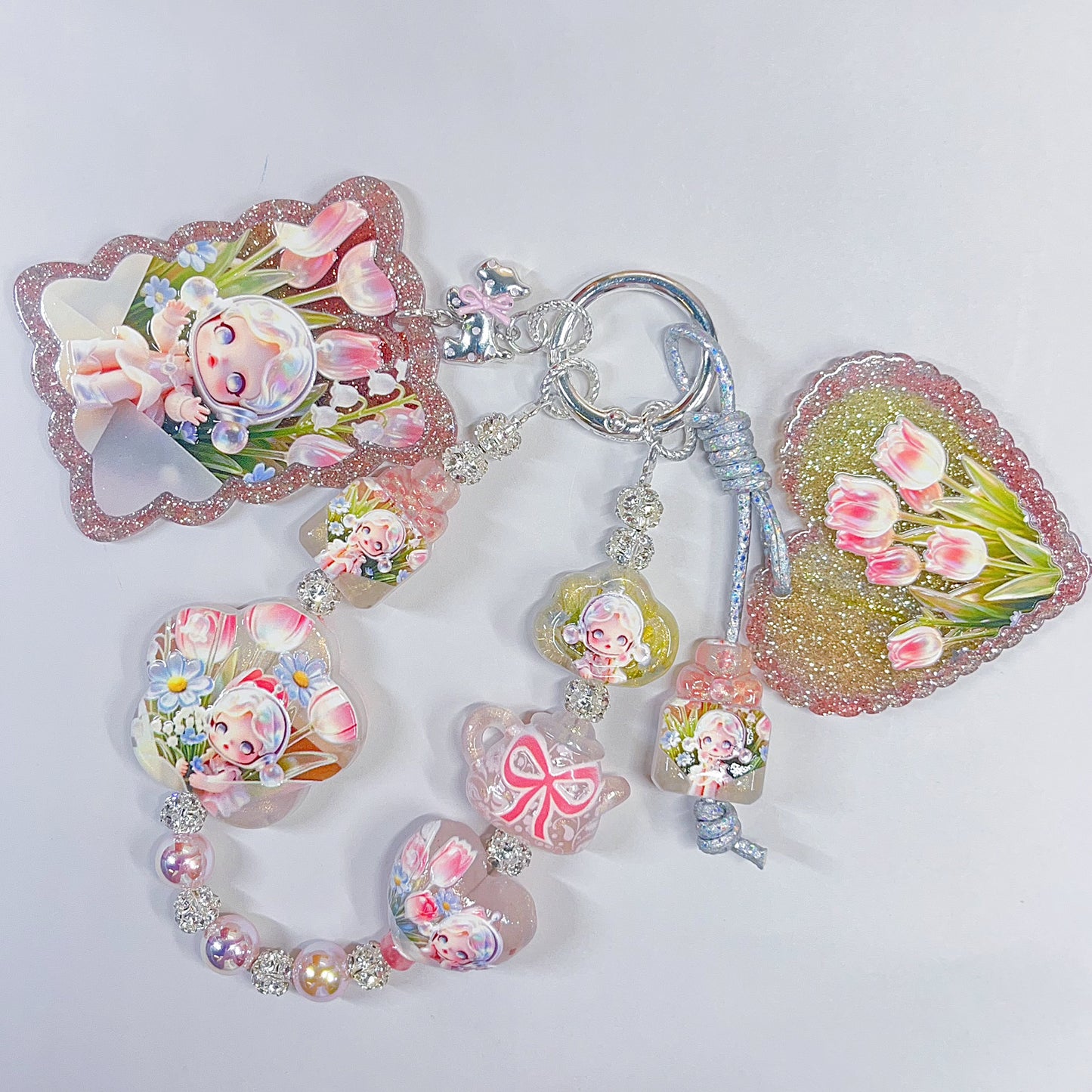 【特別奉仕品】チューリップ精霊ーレリーフ加工　夜光ーNEW