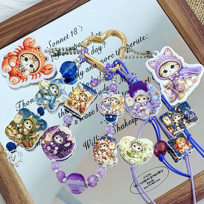 【特別奉仕品】星座にゃんこーレリーフ加工ーNEW