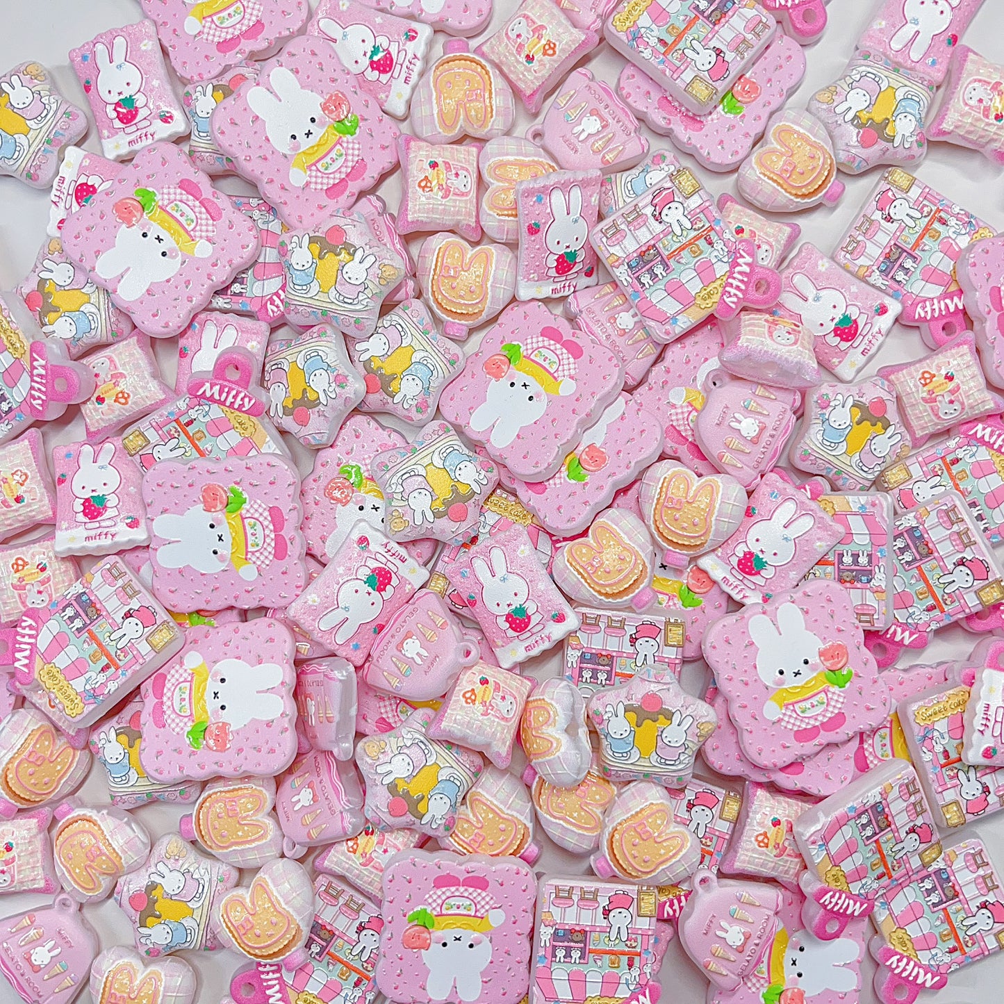 【特別奉仕品】ピンクミッフィーレリーフ加工ーNEW