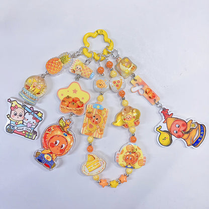 【BZ 1063】スターちゃんー高品質アクリルビーズ　レリーフ加工ビーズ　小サイズMIX　豊かなデザインーNEW