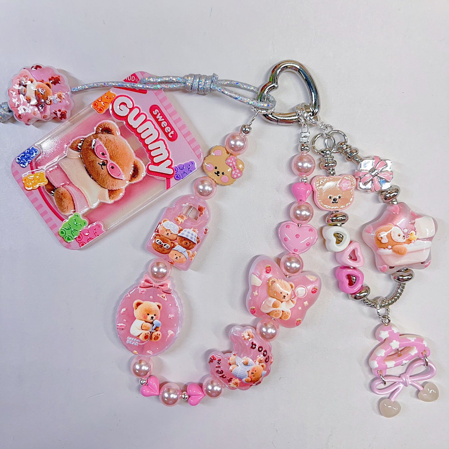 【特別奉仕品】ピンククマーレリーフ加工ーNEW
