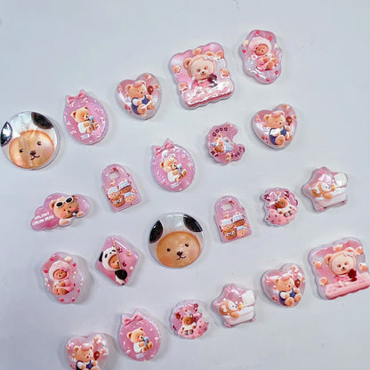 【特別奉仕品】ピンククマーレリーフ加工ーNEW