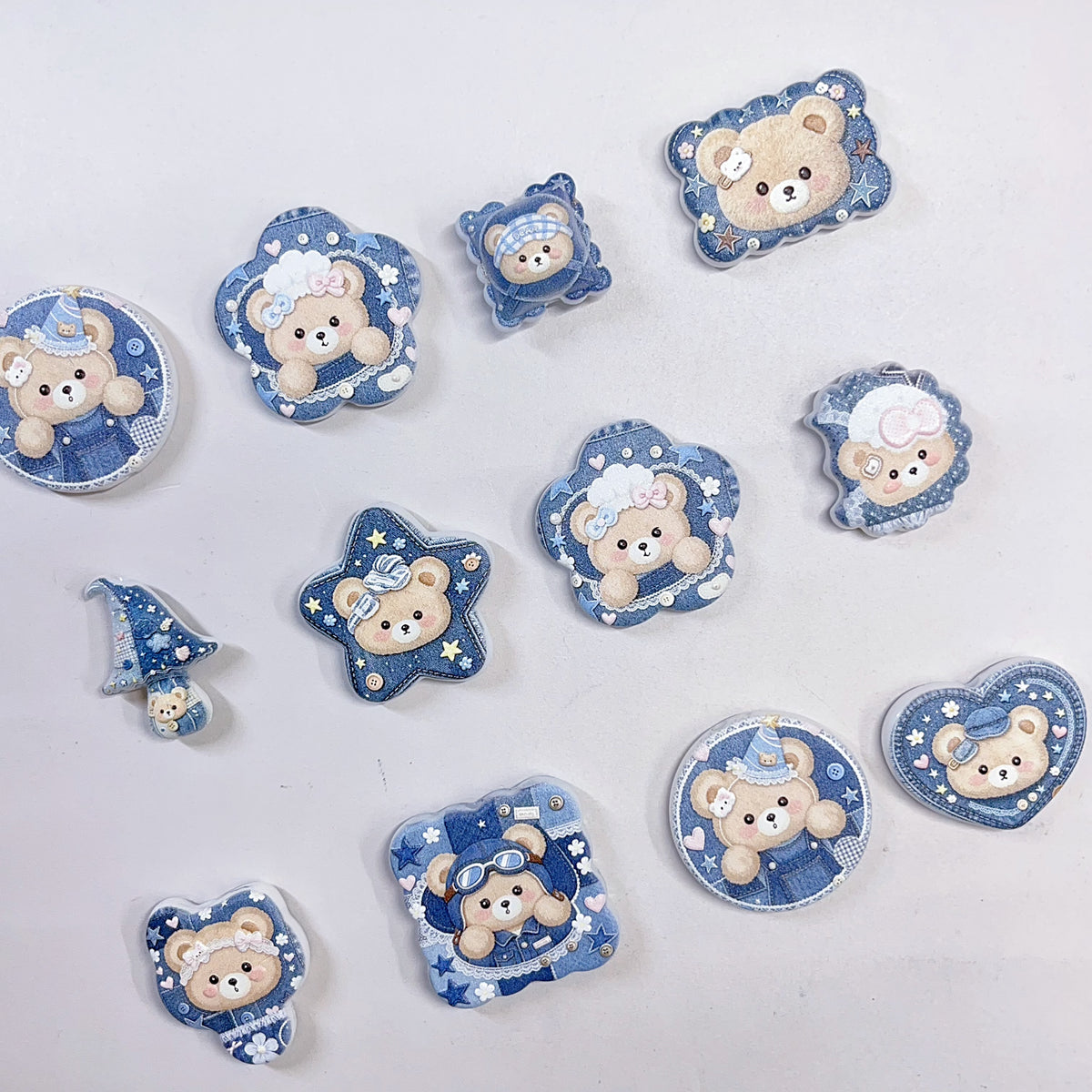 【特別奉仕品】デニムベアーレリーフ加工ーNEW